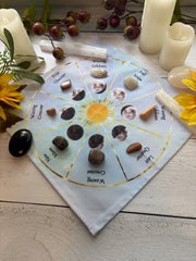 Moon Phases Altar Cloth