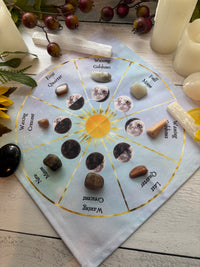 Moon Phases Altar Cloth