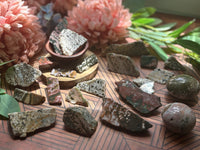 Ocean Jasper Slices for Earth-Sea Wisdom