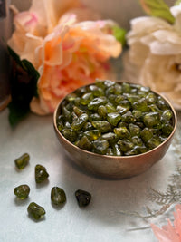Tumbled Peridot for Abundance & New Beginnings