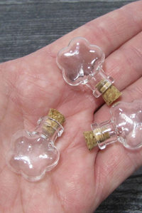 Mini Glass Jar with Cork Stopper - Various Sizes