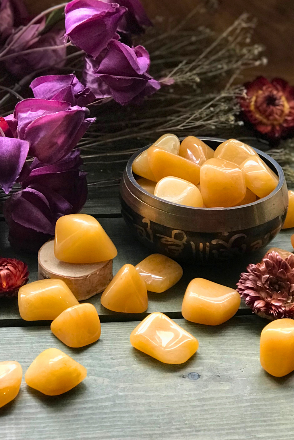 Tumbled Golden Quartz for Success & Focus