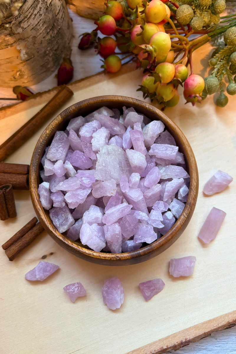 Rough Kunzite for Bliss & Faith
