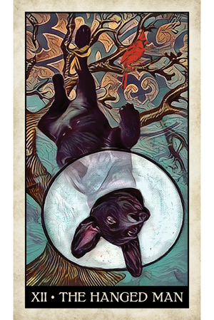 Wise Dog Tarot by MJ Cullinane