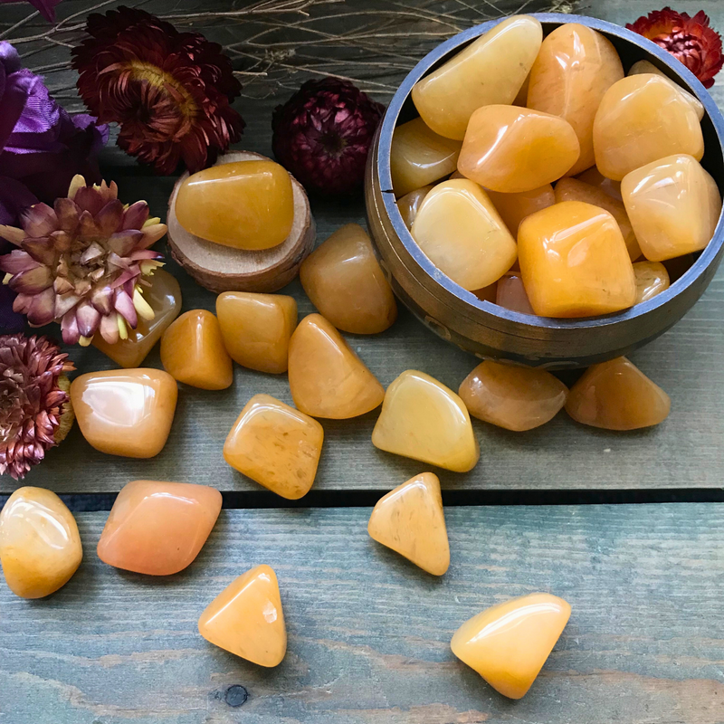 Tumbled Golden Quartz for Success & Focus