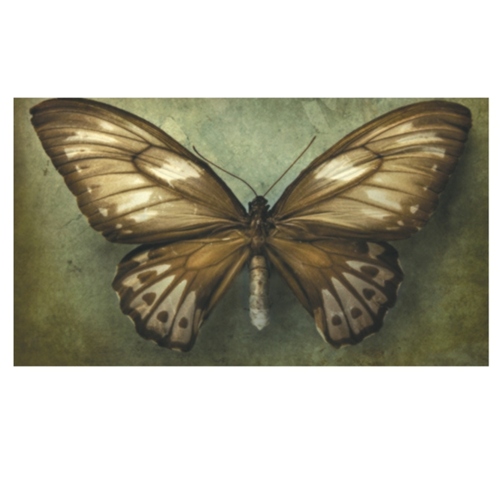 Queen Alexandra's Birdwing Butterfly Matchbox