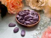Tumbled Purple Jade for Intuition & Emotional Balance