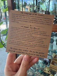 Read the Tea Leaves Scratch-off Fortune Card