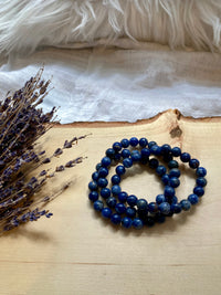 Sodalite Beaded Gemstone Bracelet