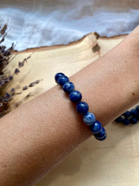 Sodalite Beaded Gemstone Bracelet