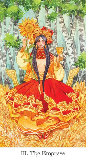 Tarot of the Golden Wheel by Mila Losenko
