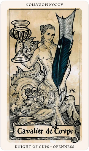 Medieval Feathers Tarot by Alejandro R. Rozan