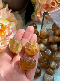 Tumbled Honey Calcite for Warmth & Inner Glow