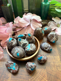 Tumbled Cavansite for Spiritual Direction
