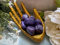 Tumbled Charoite for Working with the Past