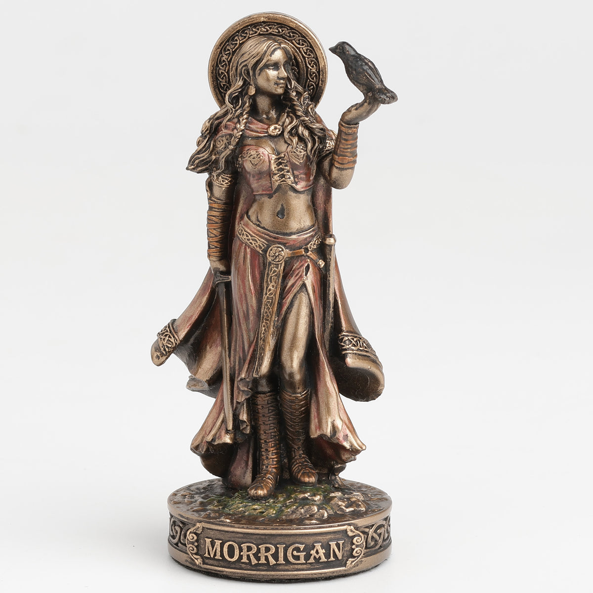 The Morrigan Goddess of War & Fate Cold Cast Bronze Statue