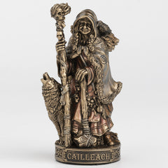 Cailleach Goddess of Winter Cold Cast Bronze Statue