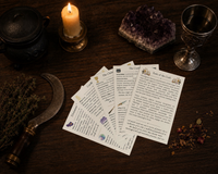 Witch's Tools Mini Grimoire | Mimosa Witch's Reference Library
