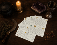 Witch's Tools Mini Grimoire | Mimosa Witch's Reference Library