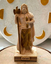 Greek Pantheon Mini Deity Figurines (White & Gold)