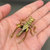 Brass Grasshopper Decoration