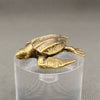 Brass Sea Turtle Decoration