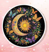 Golden Dragonfly Garden Vinyl Sticker