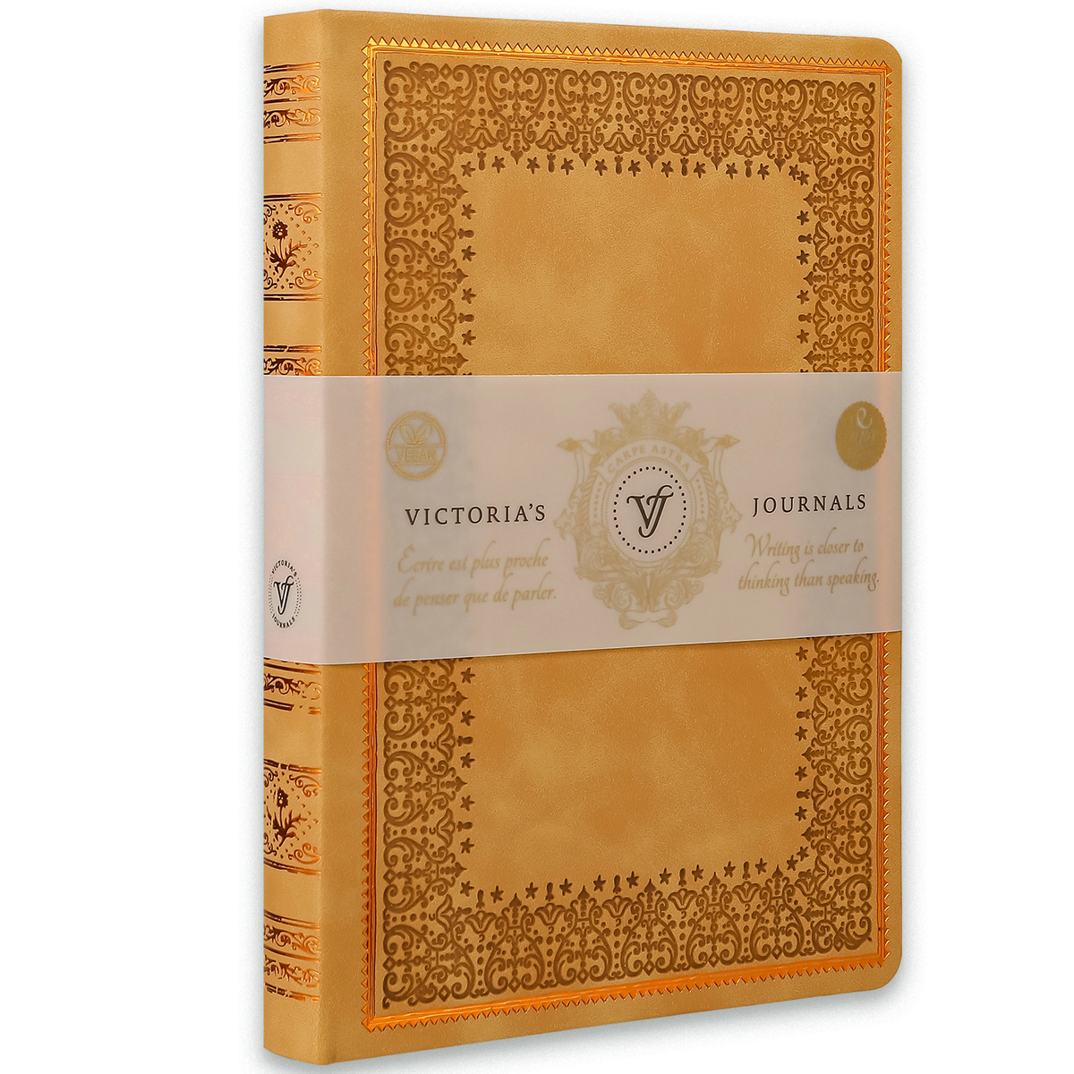 Renaissance Tan Leather Style Journal