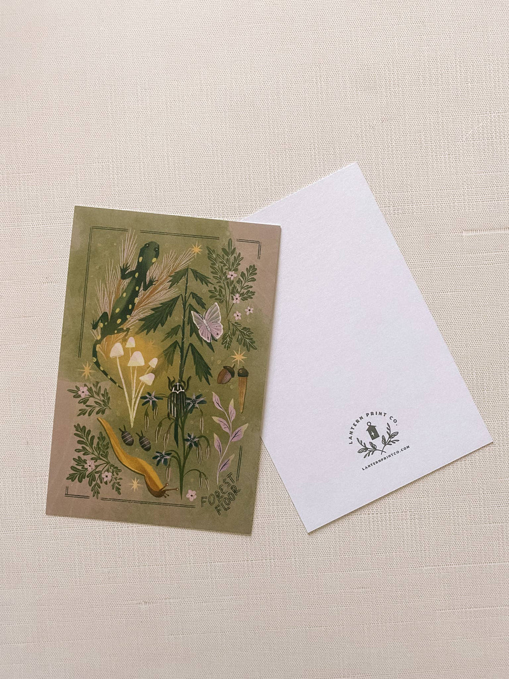 Forest Floor Postcard Print