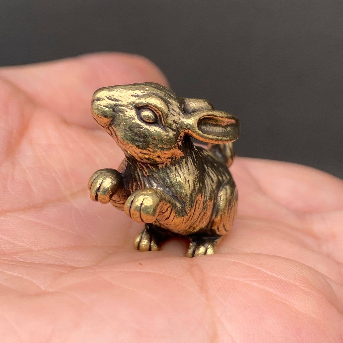 Brass Bunny Decoration