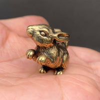 Brass Bunny Decoration