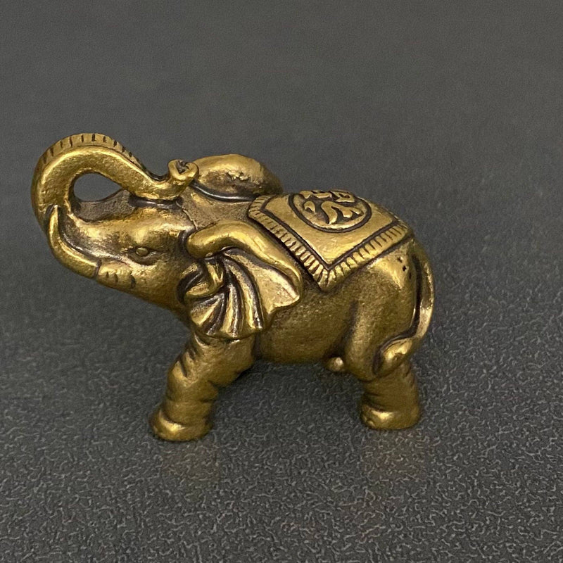 Brass Elephant Decoration