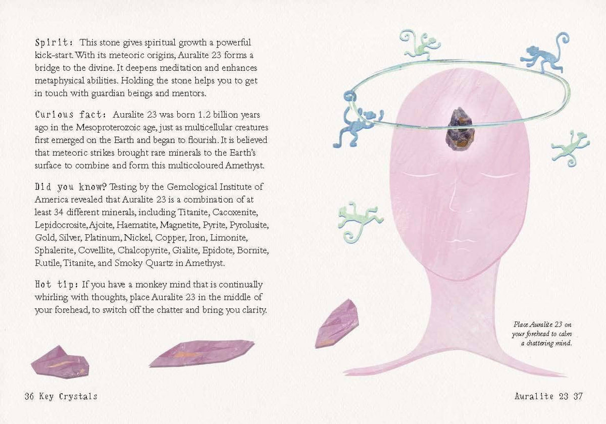 Little Book of Crystals by Judy Hall