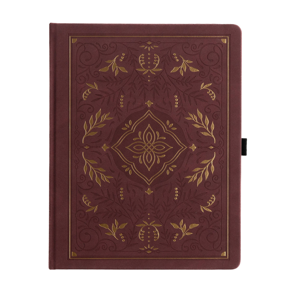 Storybook in Plum Dot Grid Pocket Journal
