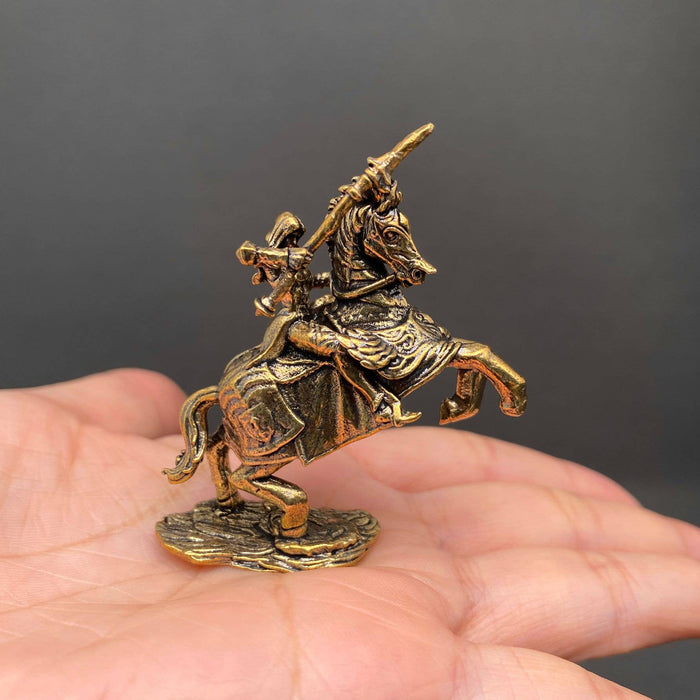 Brass Knight Decoration