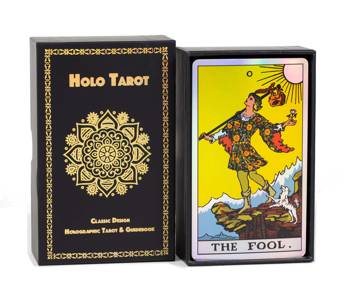 Holo Tarot Holographic Rider Waite Tarot Deck