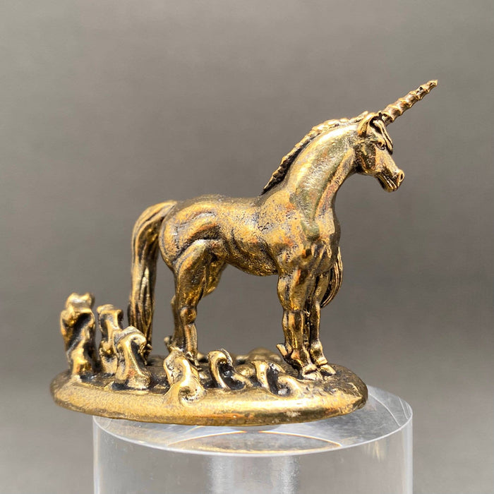 Brass Unicorn Figurine