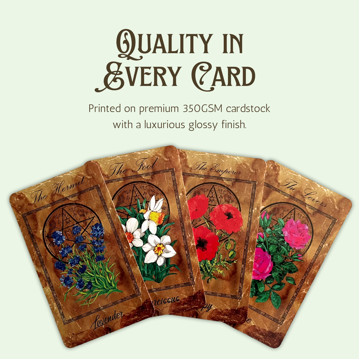 Enchanted Flowers Tarot by Vera Petruk