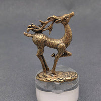 Brass Stag Figurine