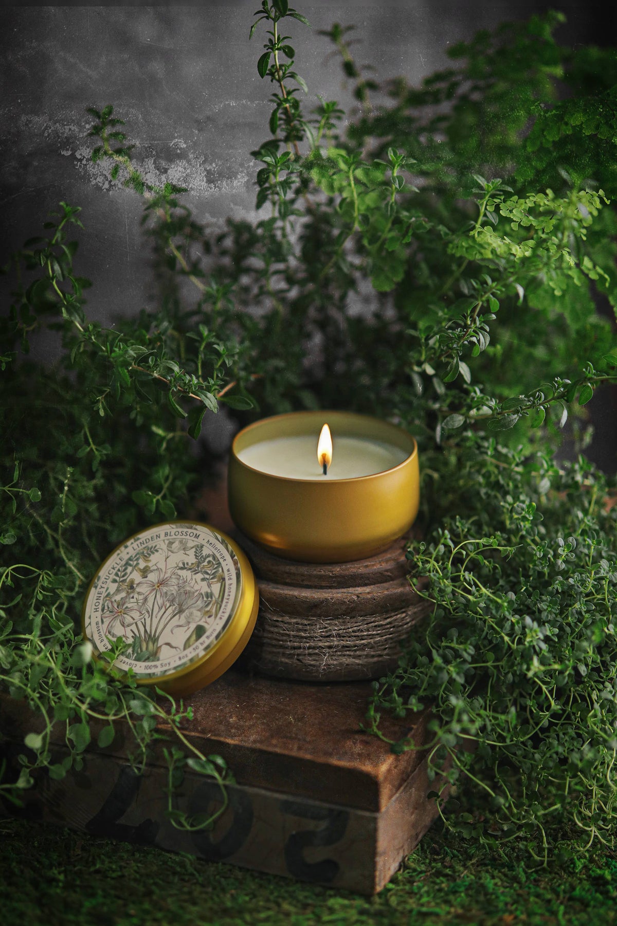 Honeysuckle + Linden Blossom Candle