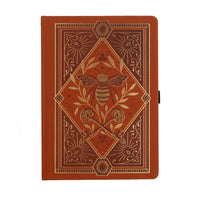 Keeper of the Bees in Rust Dot Grid Pocket Journal