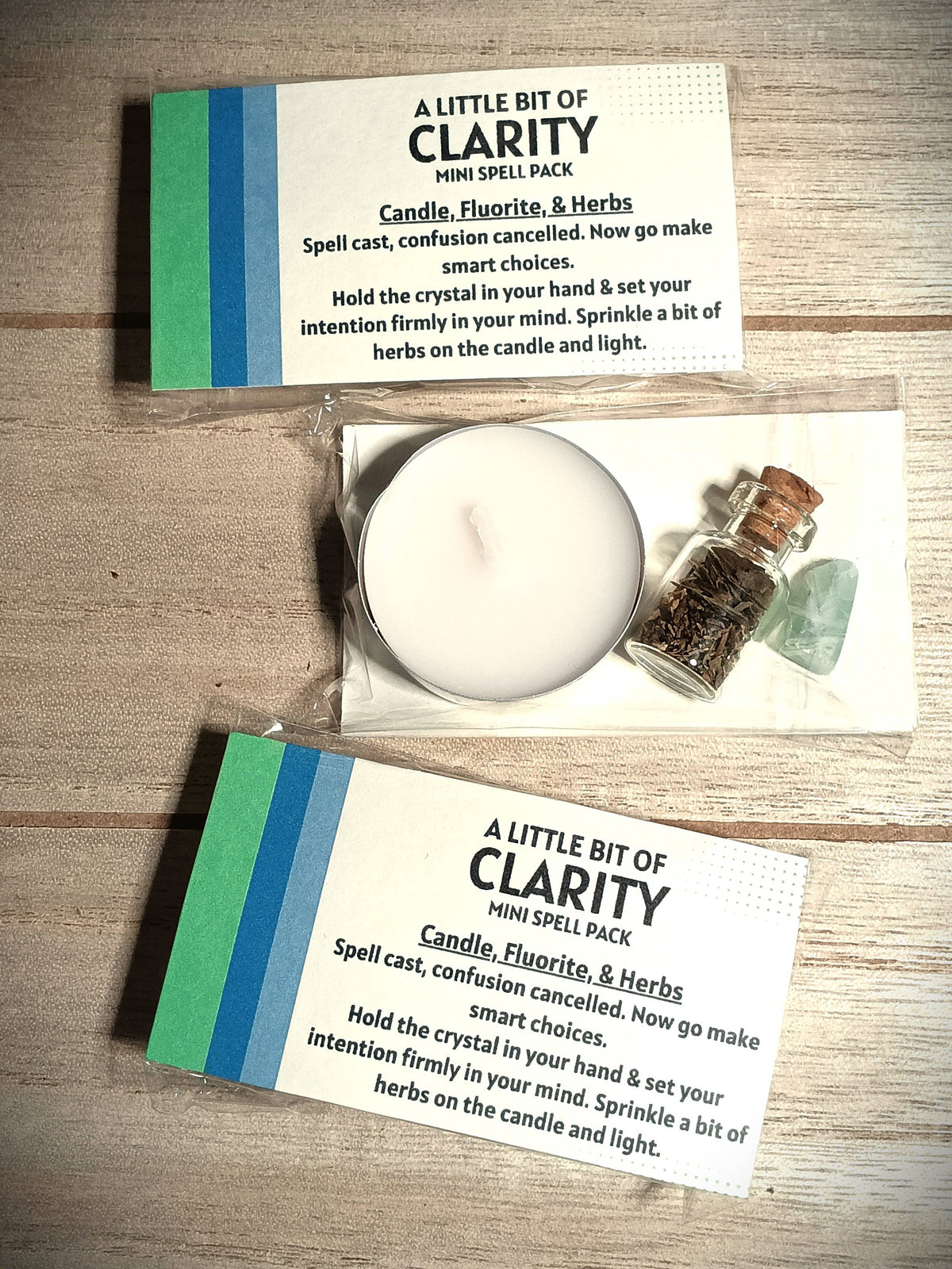 Mini Candle Intention Spell Packs