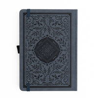 Storybook in Navy Dot Grid Pocket Journal