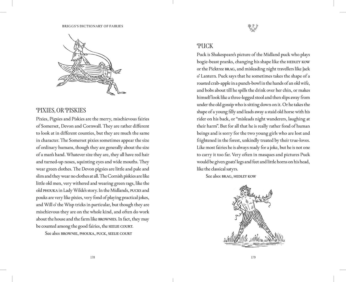 Brigg's Dictionary of Fairies by Katharine Briggs and Fee Greening