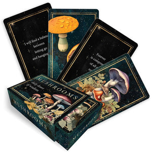 Mushrooms Gilt-Edged Card Deck