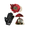 Vintage Mushroom Illustration Vinyl Sticker