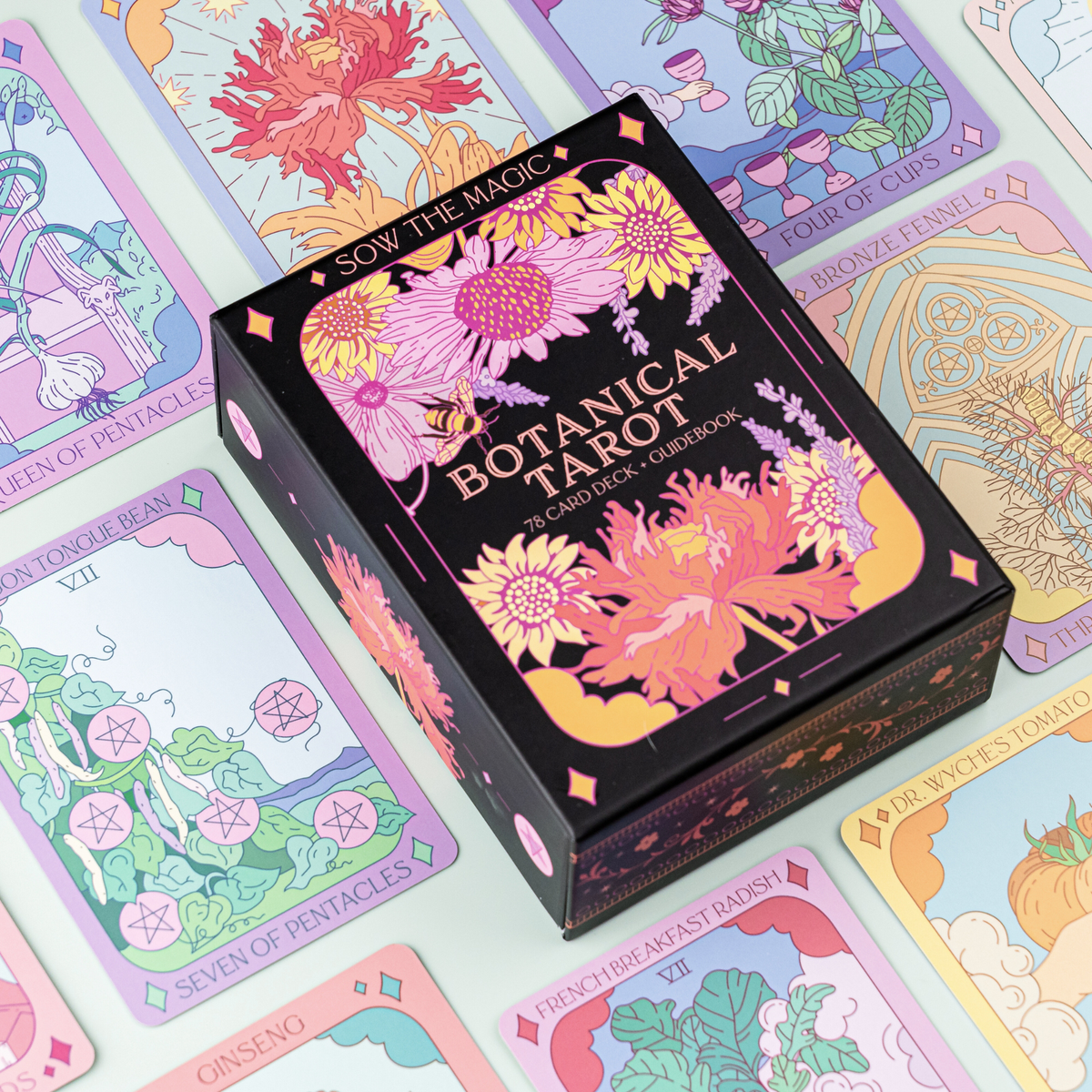 Botanical Tarot Deck + Guidebook (Limited Edition)