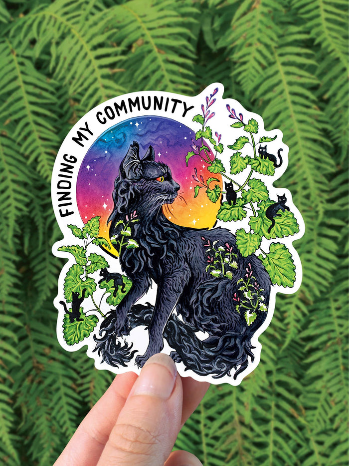 Catnip Community Vinyl Sticker
