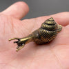 Brass Snail Decoration