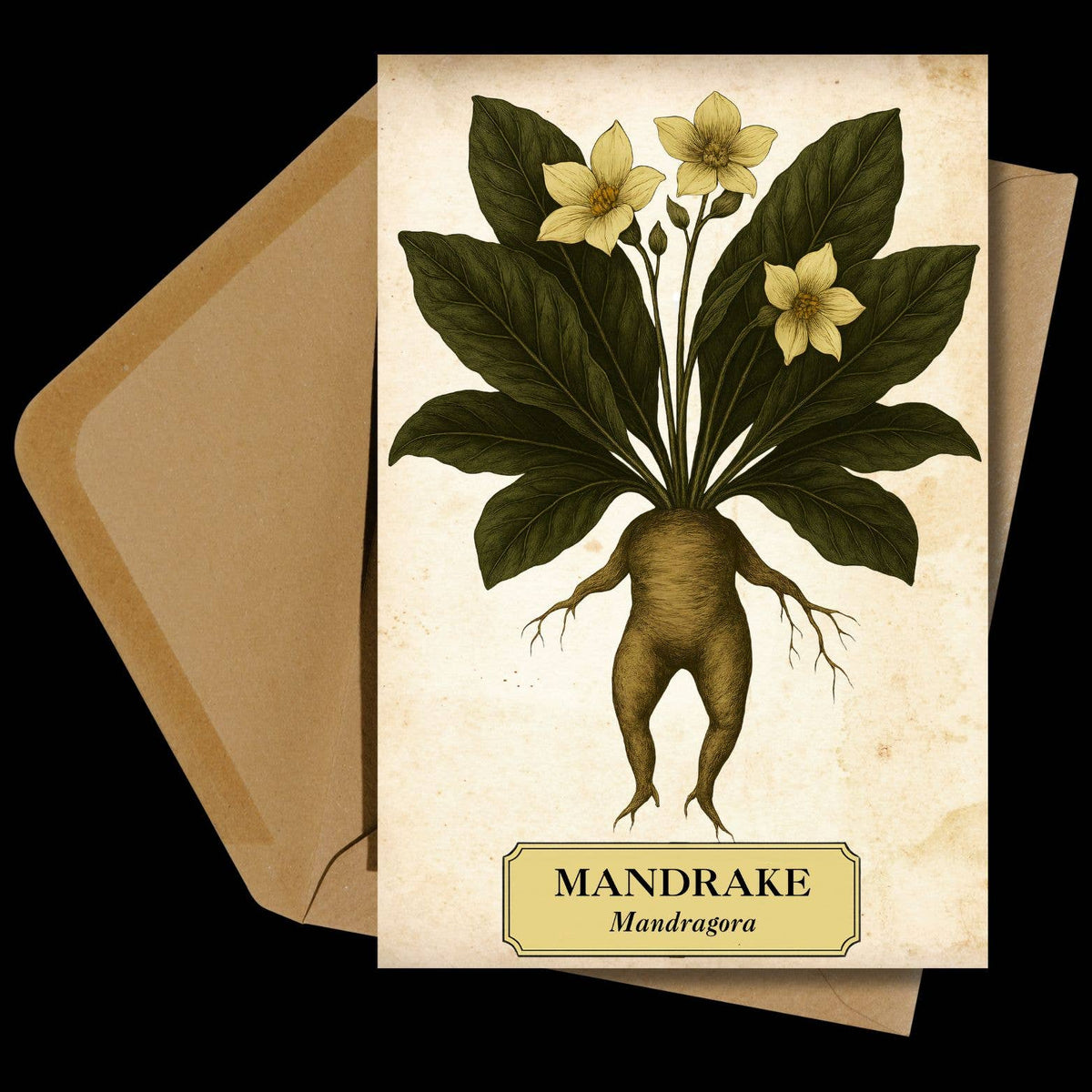 Witch's Garden Greeting Cards